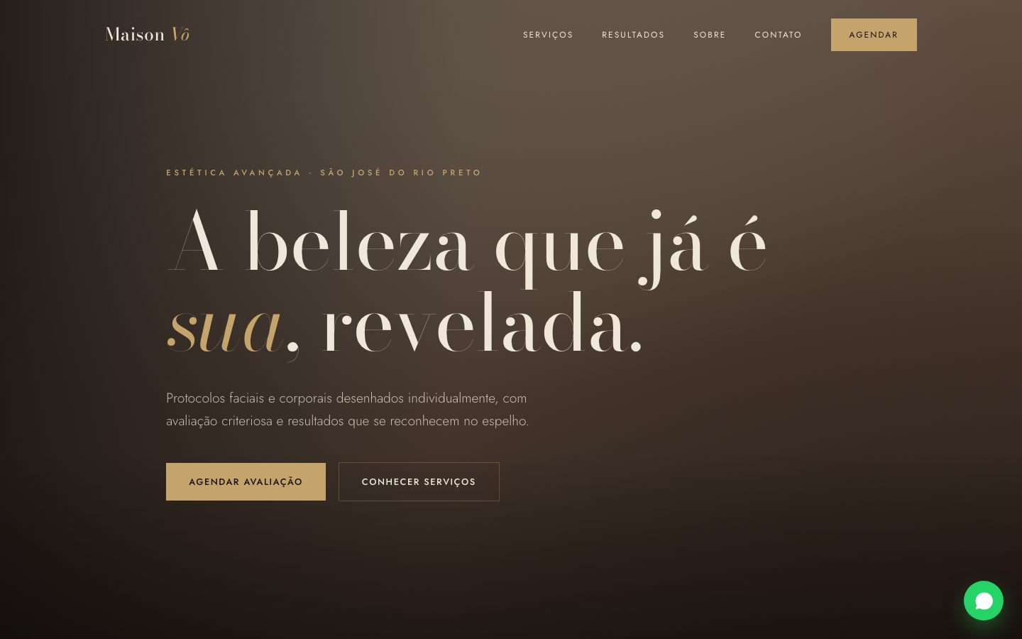 Site da Maison Vô